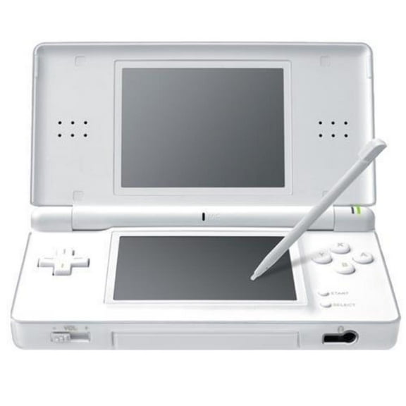 Restored Nintendo DS Lite Polar White Handheld Game Console (Refurbished)