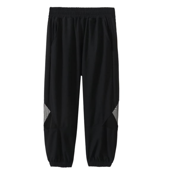 Boys Loose Fit Pants Outfit Sweatpants for Boys Work Out Gym Lounge Running Thin Fish Net Quick Dry Mesh Straight Leg Basic Long Leg Winter Fall 2026