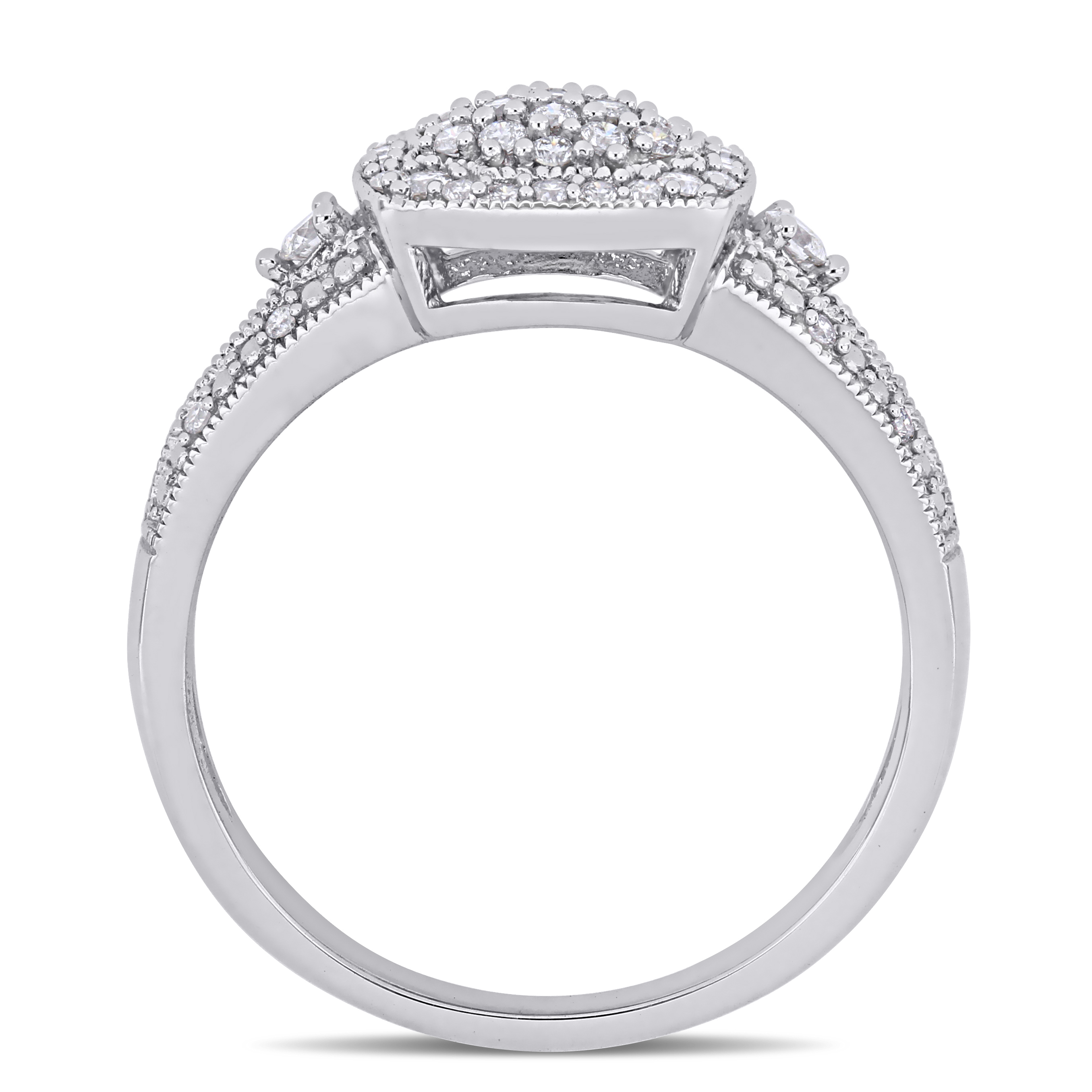 Everly Women's Diamond 10K White Gold Engagement Ring
