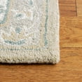 thumbnail image 3 of SAFAVIEH Micro-Loop Emilija Oriental Runner Rug, Light Grey/Ivory, 2'3" x 9', 3 of 7