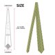 thumbnail image 2 of Balery Lemon1 Corbata Clásica de Seda para Hombre, Corbata Tejida Jacquard, Corbatas Formales para Negocios y Bodas, 2 of 7
