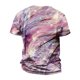 thumbnail image 4 of European And American Round Neck Casual Ethnic Style Retro Printed Short Sleeve T-shirt Top 3XL, 4 of 5
