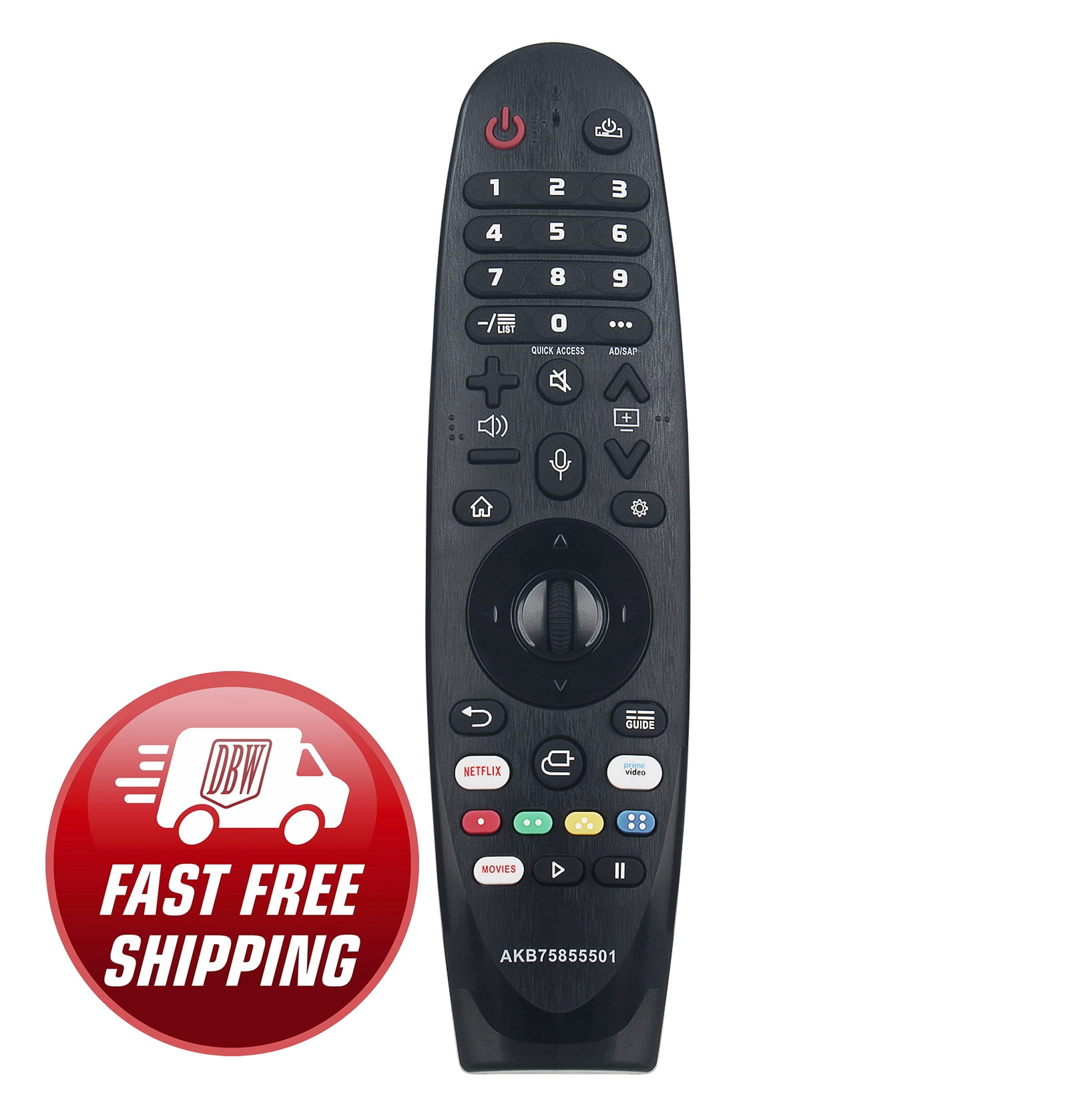 AKB75855501 Replacement Magic Voice Remote fit for LG 60UN7310PUA