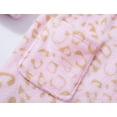 thumbnail image 6 of Topgal Leopard Cat Robe for Girls Fleece Toddler Kids Teen Spa Hooded Bathrobe Size 14, 6 of 7