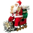 thumbnail image 2 of Northlight 26" Red and White Traditional Santa Claus Christmas Figure, 2 of 9