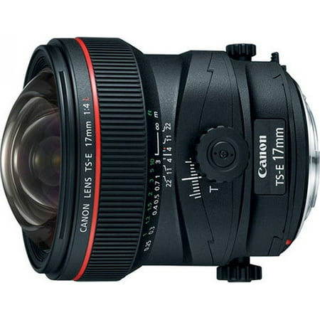 Canon - TS-E 17mm f/4L Tilt-Shift Lens - Black