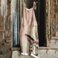 thumbnail image 2 of Kmdttou Cargo Pants Easter Print Sleeveless Two Pocket Casual Overalls Jumpsuit Jumpsuit Pants (Regular & Plus Size) S-5XL, 2 of 5