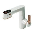 thumbnail image 1 of Multifunctional Bathroom Faucets, Pull Out Basin Mixer Sink Faucet, Gourmet LED Temperature Tap 360° Tapware Crane Brass ,Versatile Features, 1 of 6