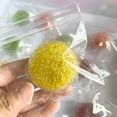 thumbnail image 4 of Water Bead Crunchy Taba Squishy, Jelly Bead Filled Squeeze Tool for Sensory Feedback, Loud Bubble Popping Pressure Reliever, Innovative Tactile Fidget for Auditory Calm，Yellow, 4 of 5