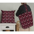 thumbnail image 5 of Soimoi Red Rayon Fabric Wild Life Animal Print Fabric by the Yard 56 Inch Wide, 5 of 5