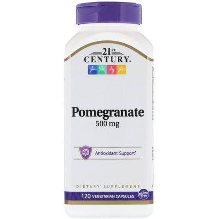 21st Century  Pomegranate  500 mg  120 Vegetarian (Best American Novelists 21st Century)