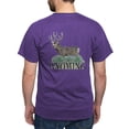 thumbnail image 2 of CafePress - Wyoming Buck Dark T Shirt - Men's Classic Graphic Cotton T-Shirt, 2 of 4