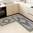 thumbnail image 5 of Floor Rugs Sets 3 Piece with Runner, Farmhouse Kitchen Rugs and Mats Non Skid Washable Runner Rug for Kitchen Sink Laundry, 5 of 12