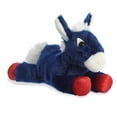thumbnail image 4 of Aurora - Small Blue Mini Flopsie - 8" Brave Donkey - Adorable Stuffed Animal, 4 of 4