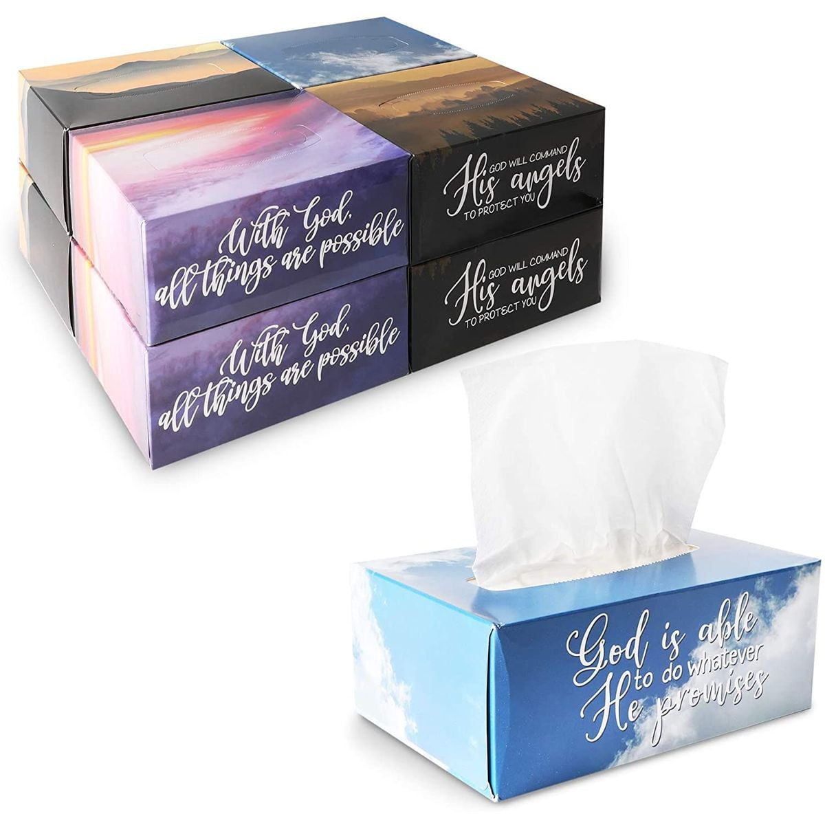 Pack of 3 Kleenex Tissues 2-ply 690 Facial Tissues Total 230 Count 