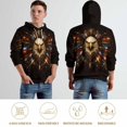 thumbnail image 6 of LAOLIUSN Funny American Flag Eagle Hoodie USA Bald Eagle Graphic Sweatshirt S-4XL, 6 of 7