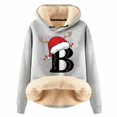 thumbnail image 1 of WILLBEST Sudadera con Capucha y Estampado Navideño para Mujer, de Lana, Cálida, de Invierno, Estilo Pullover, Modelo 966 XX-Grande, 1 of 4