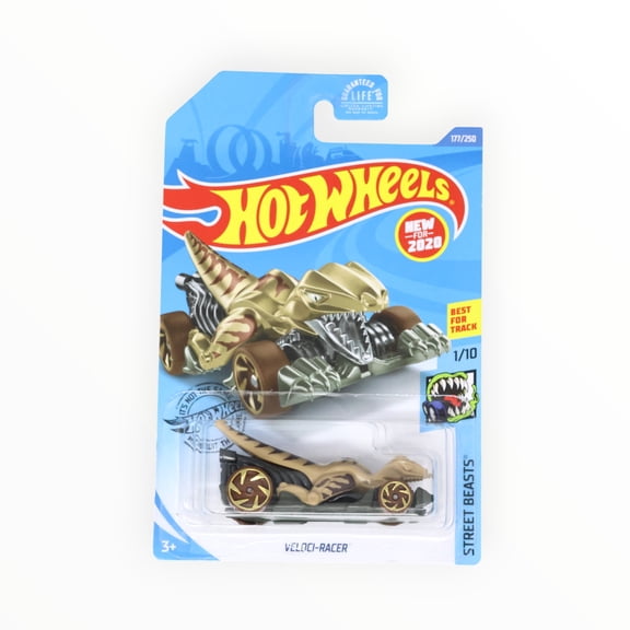 Hot Wheels Veloci-Racer 177/250 - Tan - 2020 Mainline