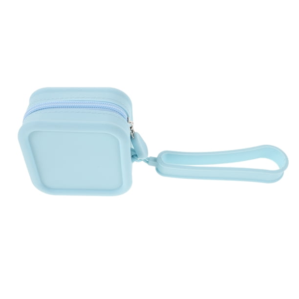 unbranded Organizador Cosmético Sky-Blue Portátil De Silicona Para Almacenamiento Y Viajes Con