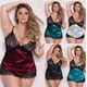 thumbnail image 2 of Camisón de encaje sexy para el hogar, ropa interior sexy de talla grande XL, estilo Europa y Estados Unidos, 2 of 5