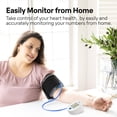 thumbnail image 4 of Braun ExactFit 1E Upper Arm Blood Pressure Monitors for Home Use, FSA & HSA Eligible, BUA4000US, 4 of 9