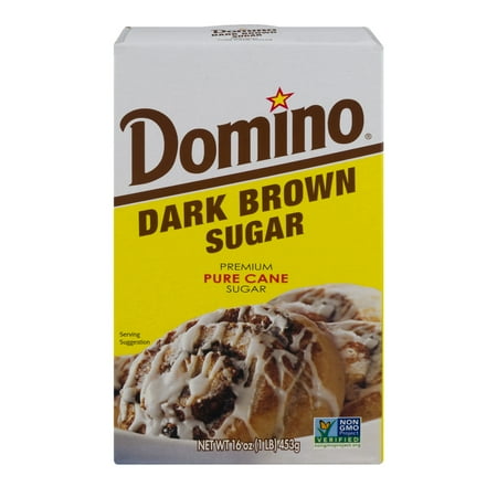 Fives Brown Sugar - (4 Pack) Domino Dark Brown Sugar Pure Cane Sugar, 16.0 OZ