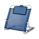 thumbnail image 1 of Silla de playa para suelo, respaldo de cama, asiento de elevación portátil resistente con almohada para la cabeza, respaldo, silla de playa, almohadas, 1 of 8