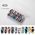 thumbnail image 1 of QTBIUQ Nail Star Sticker Boxed Transfer Sticker Colorful Laser, Paper, 1 of 2