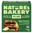 thumbnail image 1 of Nature's Bakery Whole Wheat Apple Cinnamon Fig Bars, Whole Grains, Semi-Sweet, Soft Baked, Nut and Dairy Free, Plant Based, Non-GMO, 340g, 1 of 7