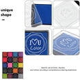 thumbnail image 3 of Shisuyan 20pcs Graffiti Ink Pads Pigment Ink Pad Inkpad For Painting Finger Ink Pad Washable Inkpad Ink Pads For Unisex Stamp Pads For Unisex, 3 of 9