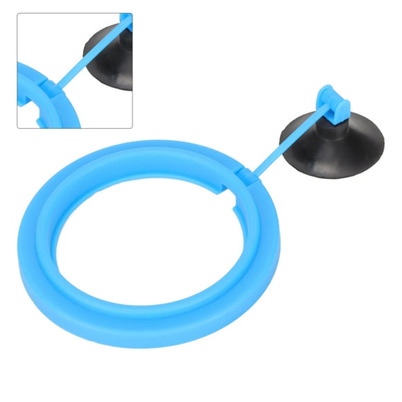 Alimentador de Anillo de Peces, Mantenga La Superficie del Agua de PlásTico Limpio Anillo de Alimentació de Acuarios Autolorándosa para Alimento de Escamas