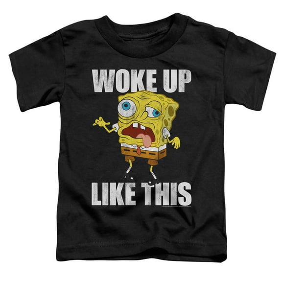 Spongebob Woke Up Like This Meme Unisex Toddler T Shirt