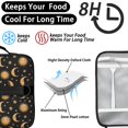 thumbnail image 4 of Sun and Moon Gothic Pattern Insulated Lunch Bag with Shoulder Strap and Bottle Holder,Bento School Lunch Bag Box,11x9.5x3.5 Inches, 4 of 5