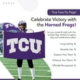 thumbnail image 5 of Showdown Displays 810003TCU-002 3 x 5 ft. TCU Horned Frogs NCAA Flag - No.002, 5 of 5