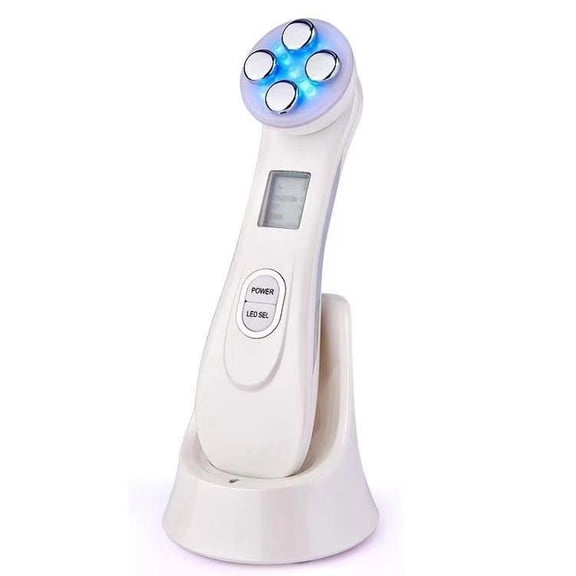 6-in-1 Facial Skincare Wand with Red Light & Microcurrent for a Radiant, Youthful Look