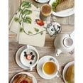 thumbnail image 4 of Ladybugs Eucalyptus Kitchen Dish Towels for Drying Dishes Set of 4, Spring Botanical Leaves Green Waffle Weave Microfiber Hand Tea Bathroom Towels Quick Dry & Absorbent Towel 15.7x23.6, 4 of 7