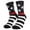 Black, variant on American Flag Socks for Men Women Funny 4th July Socks USA Patriotic Freedom Day Gifts Stocking Stuffers for Patriot Dark Blue1 One Size