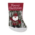 thumbnail image 2 of Agiferg Christmas Decorations Christmas Sock Gift Bag Red Santa Claus, 2 of 4