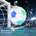 thumbnail image 2 of Altavoz de balón de fútbol RZLCCL 5 W inalámbrico IPX6 resistente al agua, 2 of 9