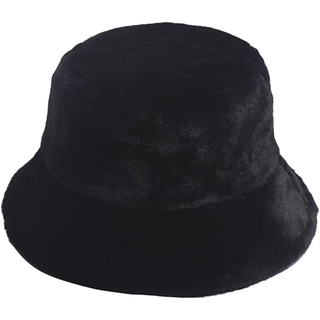 LinYooLi Bonnet Seau pour Femmes, Chapeau Doux et Moelleux, Bonnet d'Hiver Épais et Tendance