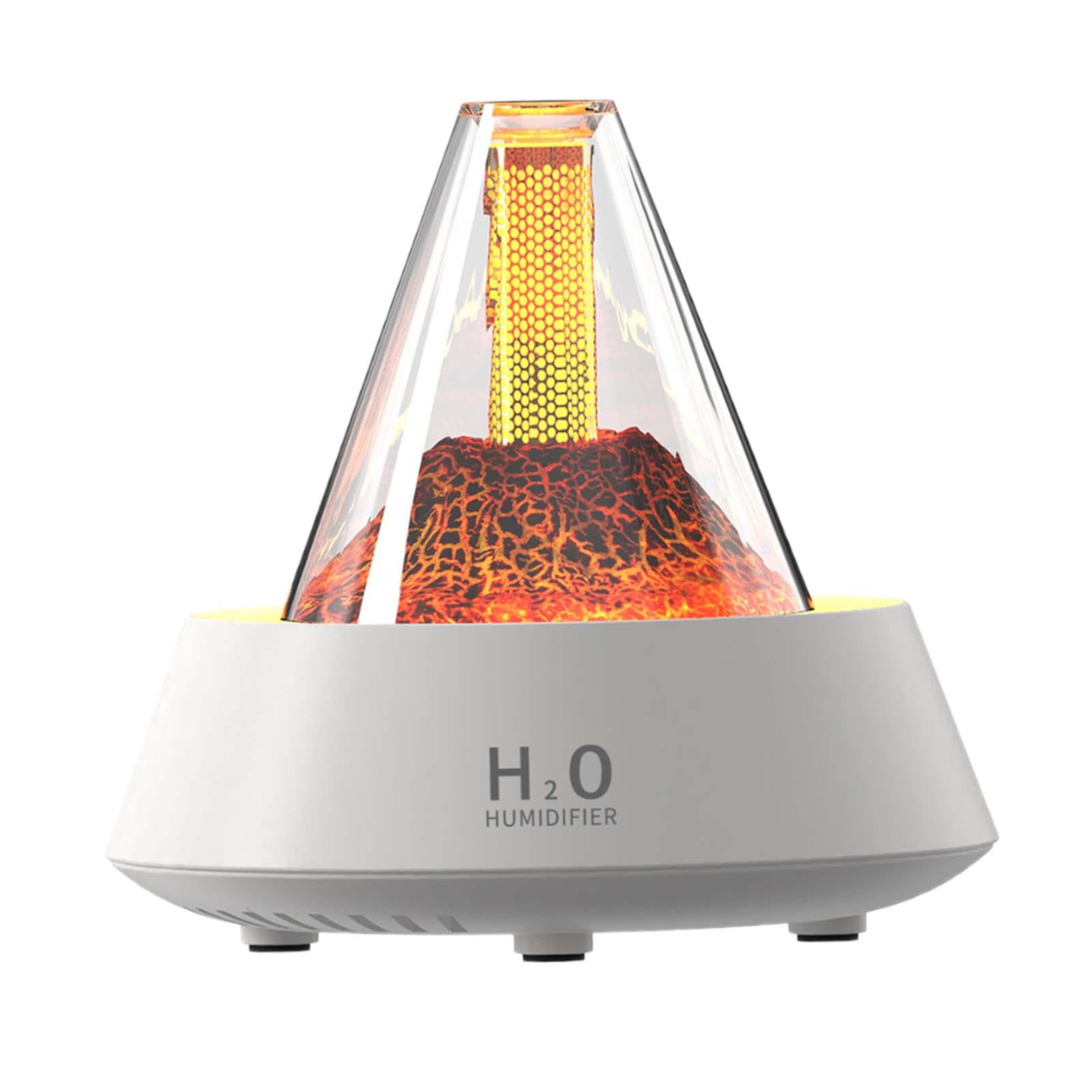 WLPZXP Air Humidifier Decor USB Essential Oil Diffuser for Baby Room Bedside Office White