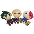 thumbnail image 2 of Set de muñecos de peluche My Heros Academia de 15 cm, 3 piezas, 2 of 2