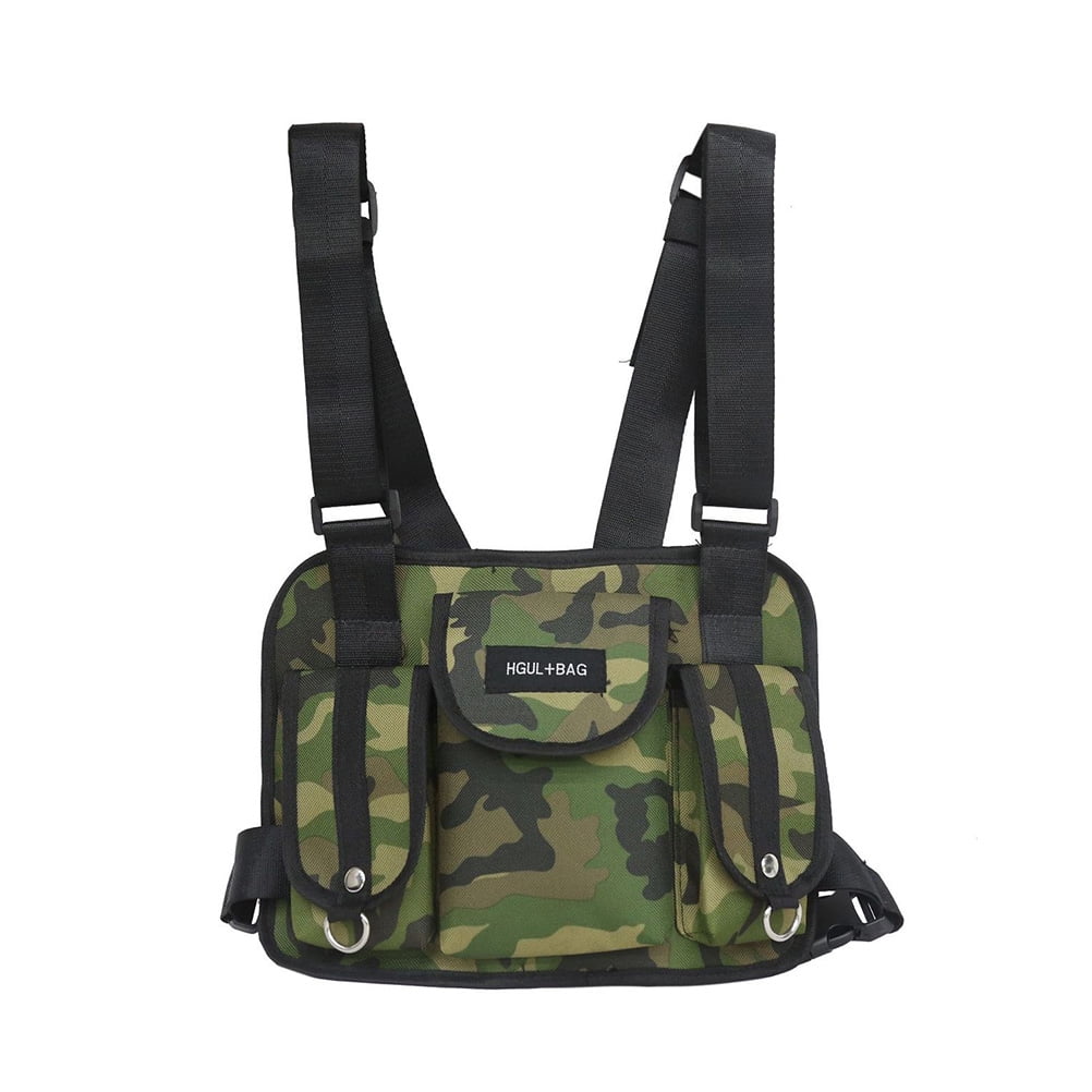 Buy Fashion Hip Hop Chest Rig Waist Chest Cross Bags Shoulder Bag Streetwear Bags Online at