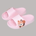 thumbnail image 6 of ITSAME Girls Slippers, Non-Slip Thickened Quick-Dry Summer Bathroom Shower Open Toe Slippers Pink 1-1.5(Big Kids), 6 of 7