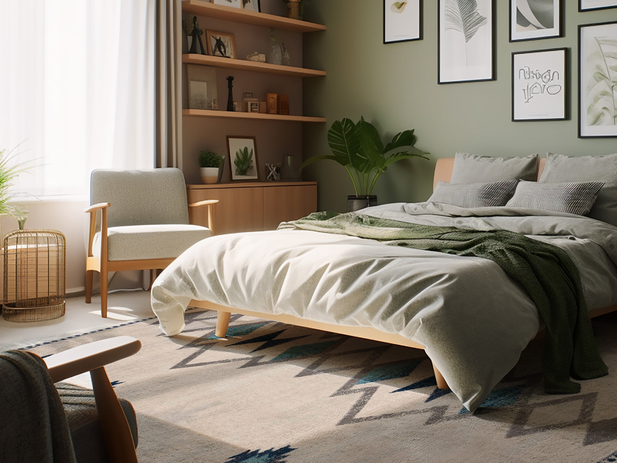 Rug Branch Savannah Collection Modern Abstract Area Rug