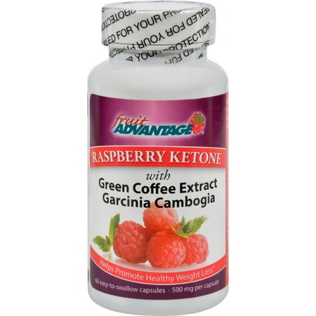 Garcinia Fruit - Fruit Advantage Weight Management - Raspberry Keytone - 60 Capsules