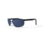 PRX Clawz Men’s Fashion Sunglasses in Matte Brown, Square, Metal, 62-16-130, with Case