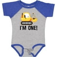 thumbnail image 3 of Inktastic 1st Birthday Construction Truck Boy Boys Baby Bodysuit, 3 of 5