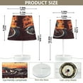 thumbnail image 3 of BZSMCE Table Lamp Creative Motorcycle Pattern Simple Pattern Night Light, 3 of 8