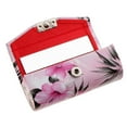 thumbnail image 2 of STARTIST Leather Lipstick Lip Gloss Case Storage Box Makeup Balm Holder with Mirror Light Light Pink, 2 of 7